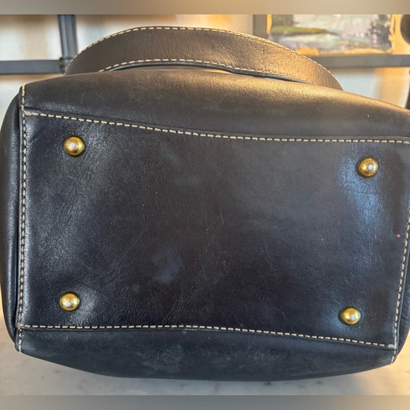 FRYE leather bucket harness handbag equestrian style - Picture 5 of 7